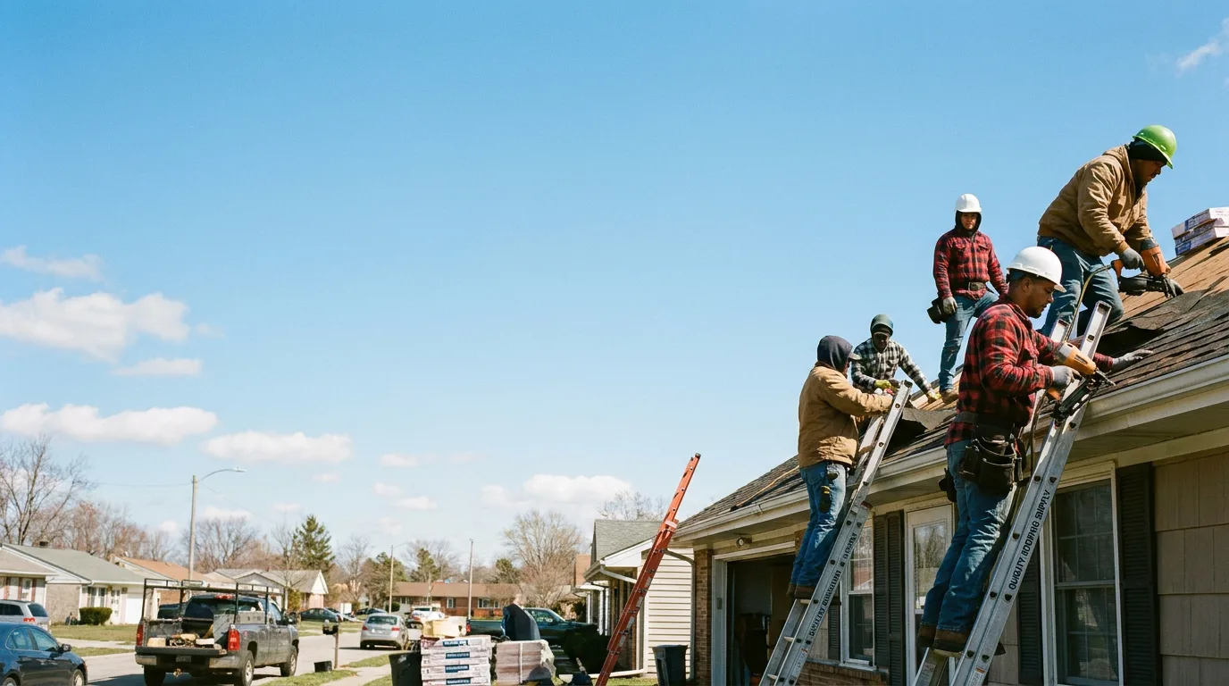 Roofing in Palermo, ME near me